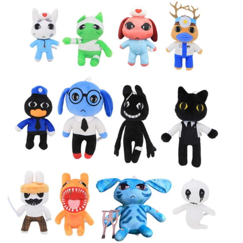 Home Improvement Trends - Horror Game Animal Hospital Plush Dolls,Soft