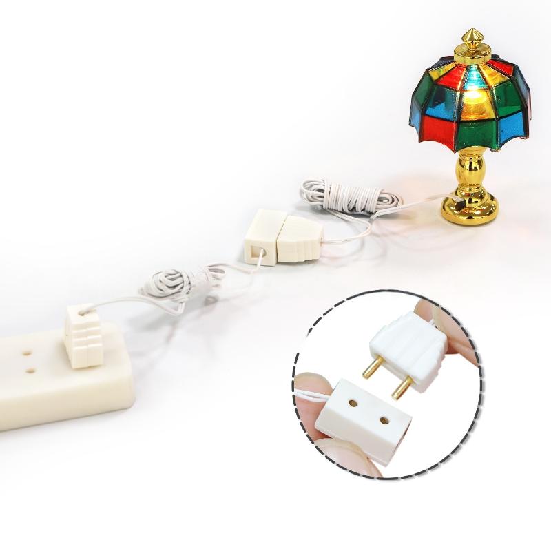 Home Improvement Trends - 1Pcs 1/12 Dollhouse Decorative Lamp Transformer