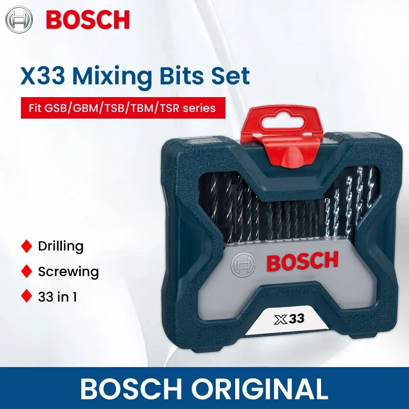 Bosch X33 Drill Bit Screwdrive - Drill Bit Set ulasan dan harga