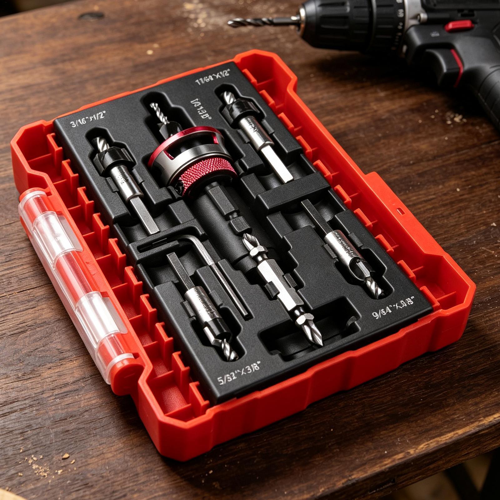Counter Sink Drill Bit For Woo - Drill Bit Set ulasan dan harga