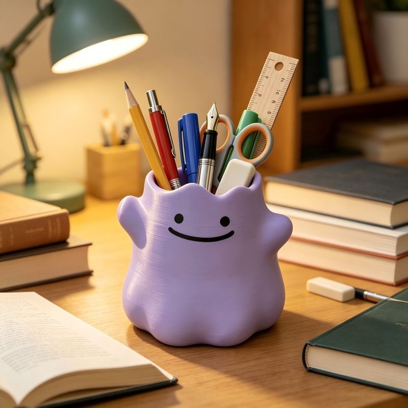 Cartoon Character Pen Holder C - Home Improvement Trends ulasan dan harga