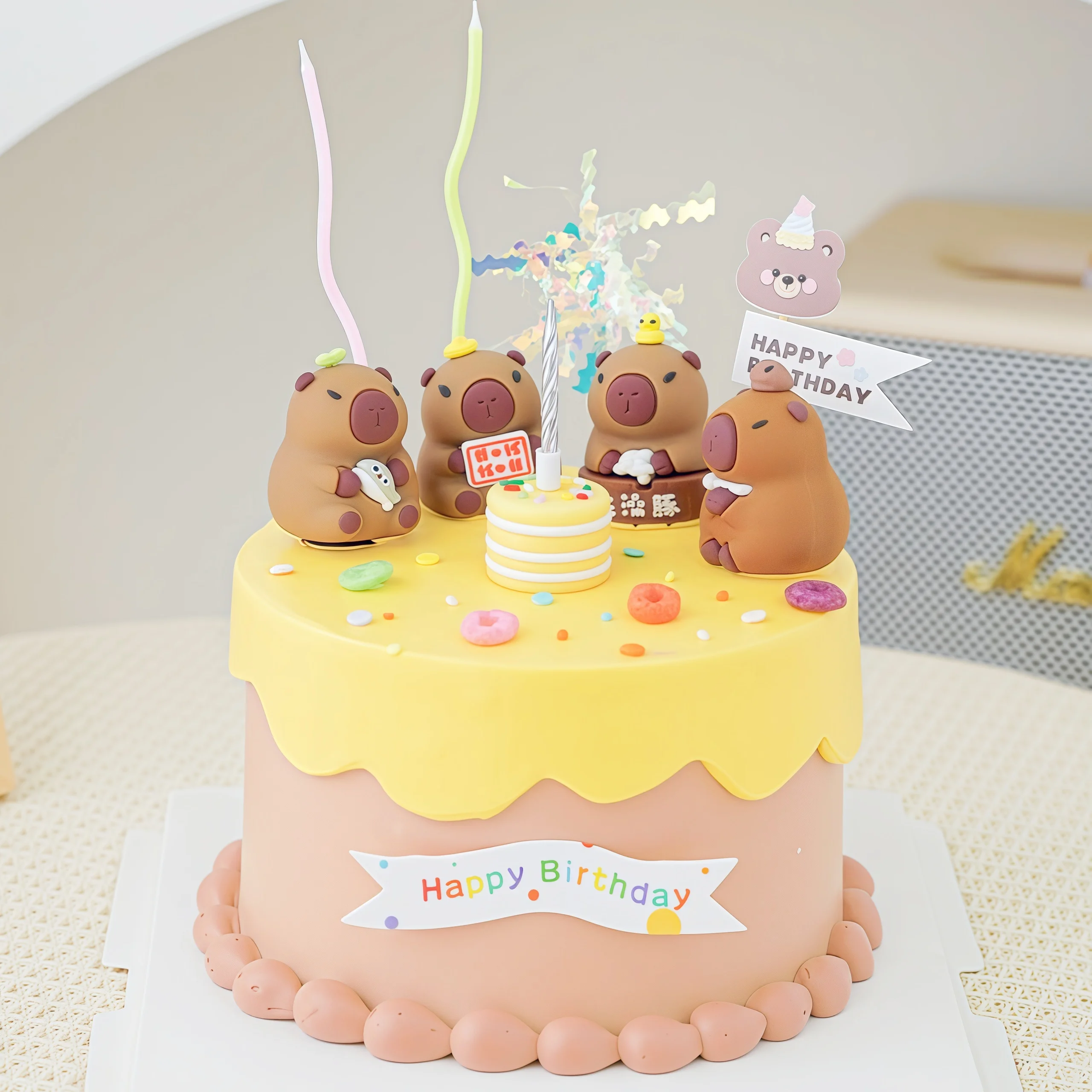 Capybara Birthdday Cake Topper - Home Improvement News ulasan dan harga