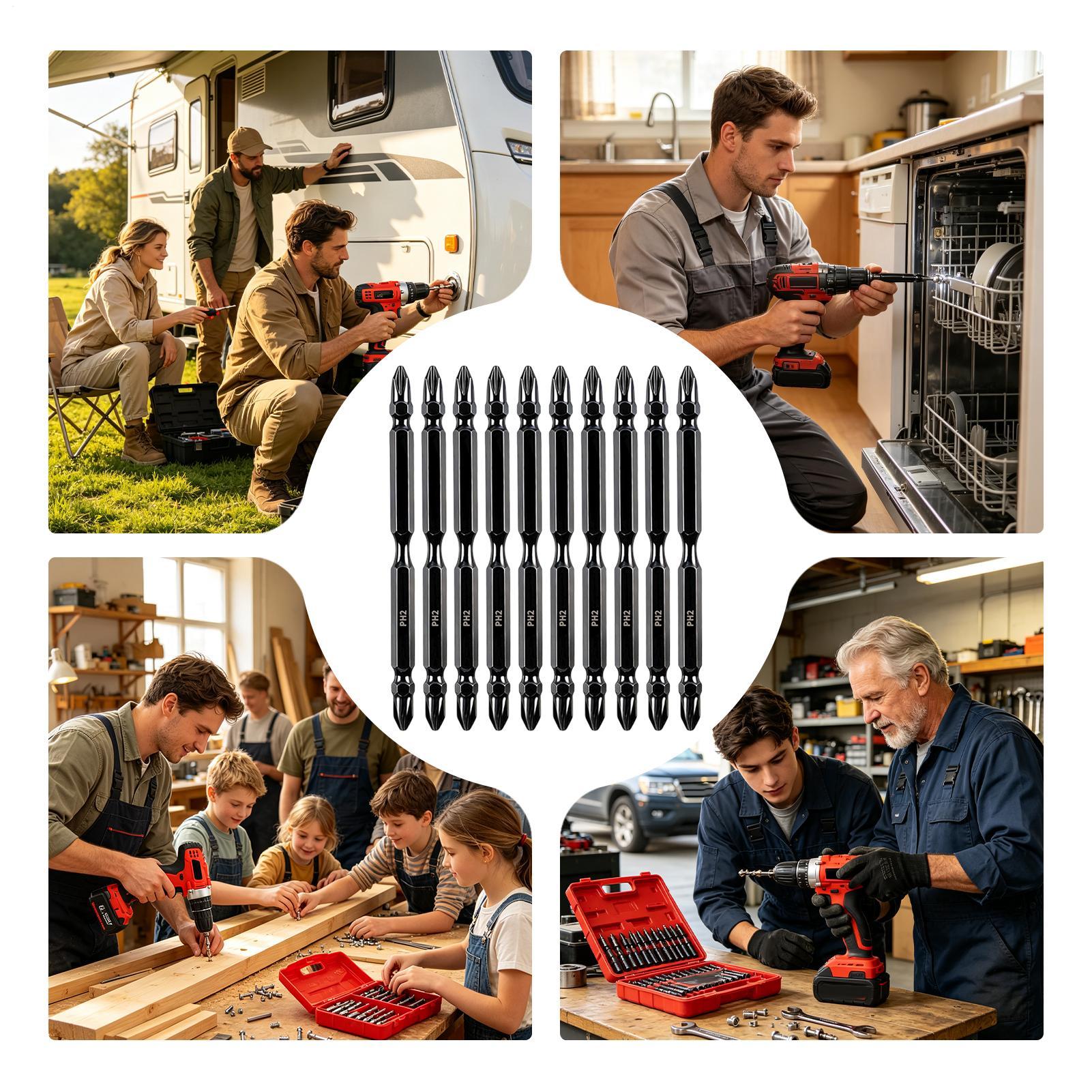 Magnetic Bits For Drill Double - Drill Bit Set ulasan dan harga