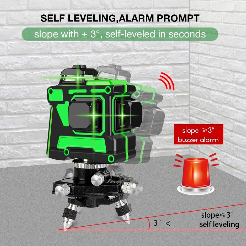 ATV3d 12 Line Outdoor Long Ran - Level Laser Line ulasan dan harga