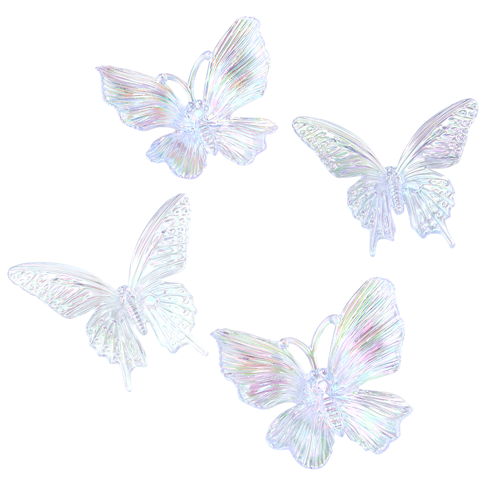 5pcs Acrylic Butterfly Gradien - Home Improvement Trends ulasan dan harga