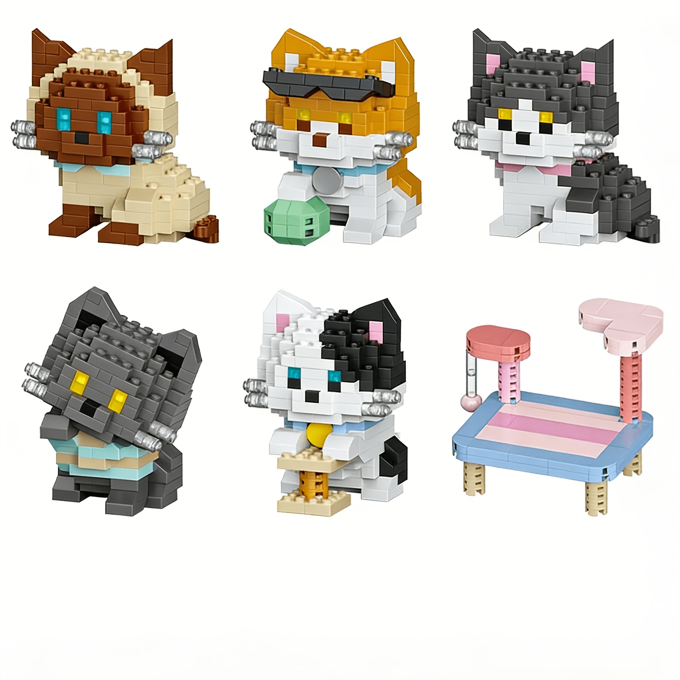 Cat Series Building Blocks Set - Home Improvement News ulasan dan harga