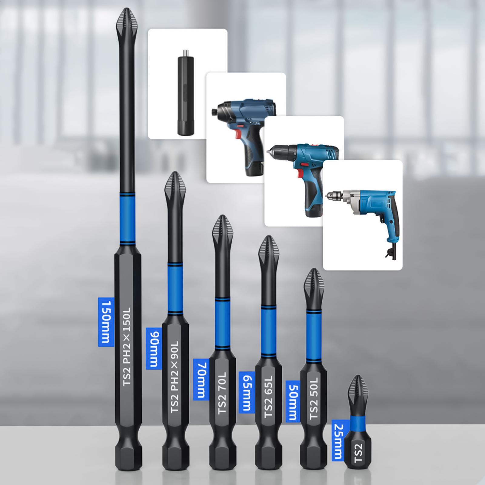 Drill Screwdriver Bit Set 6-Pi - Drill Bit Set ulasan dan harga