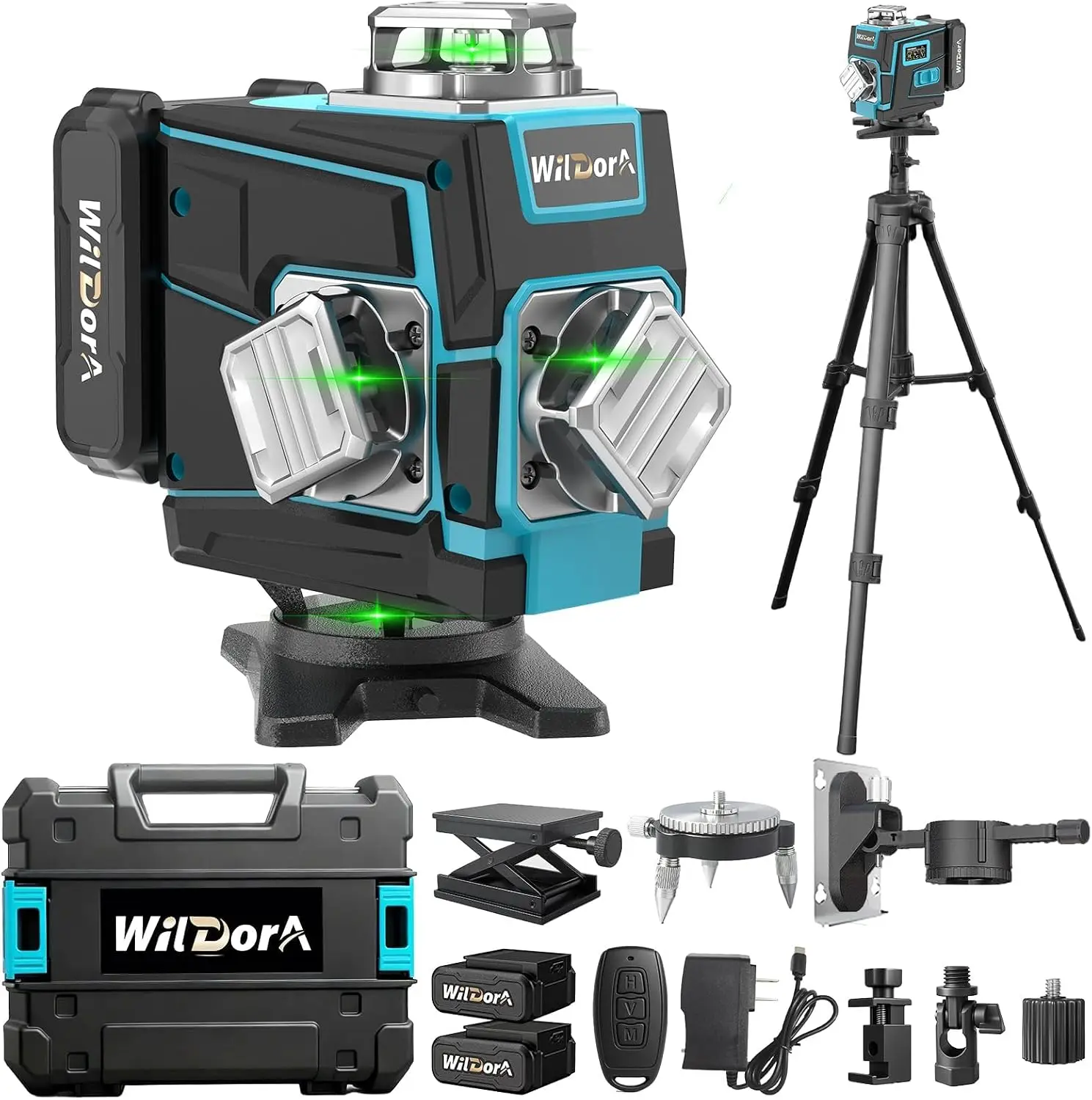 Laser Level with Tripod, 4x360 - Level Laser Line ulasan dan harga