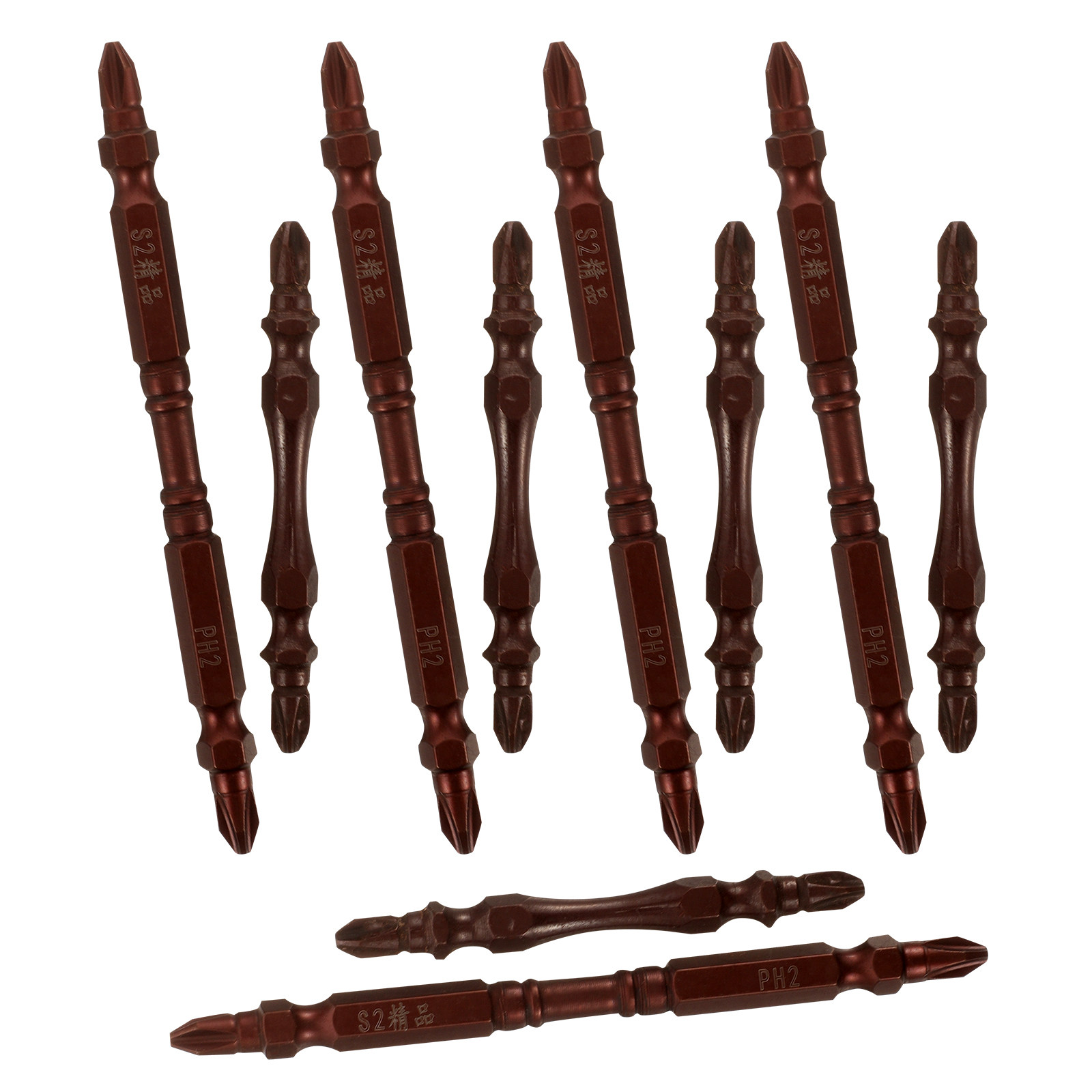 10Pcs Impact Drive Kits Carbon - Drill Bit Set ulasan dan harga