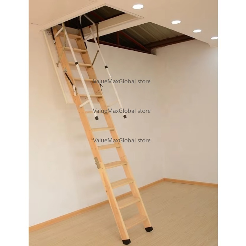 Wooden Folding Retractable Lof - Home Improvement Materials ulasan dan harga