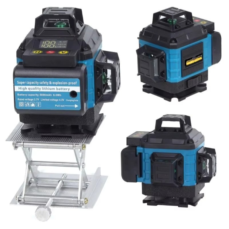 Digital 16 Line 4d Green Whole - Level Laser Line ulasan dan harga