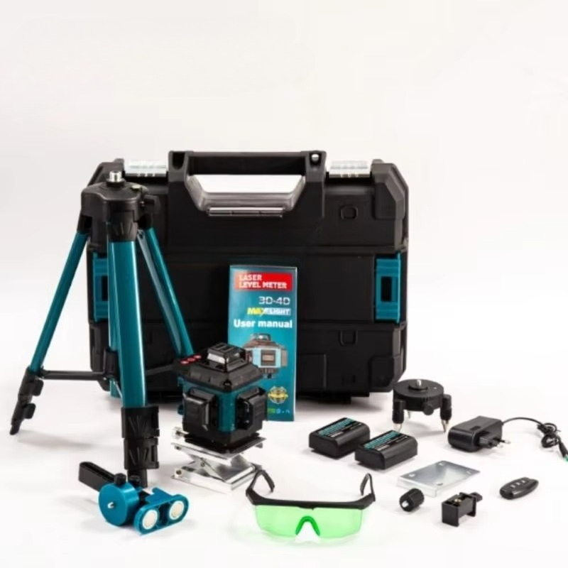 Digital 16 Line 4d Green Whole - Level Laser Line ulasan dan harga