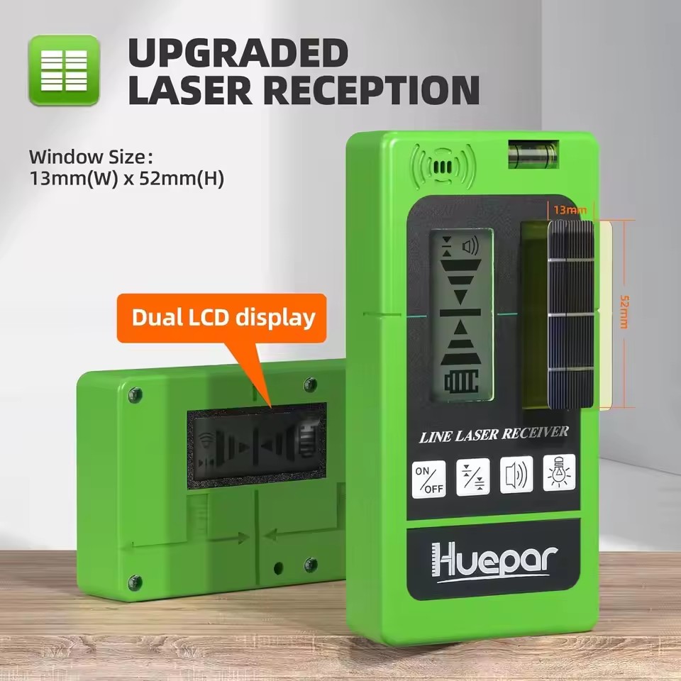 Huepar Laser Receiver LR-5RG f - Level Laser Line ulasan dan harga