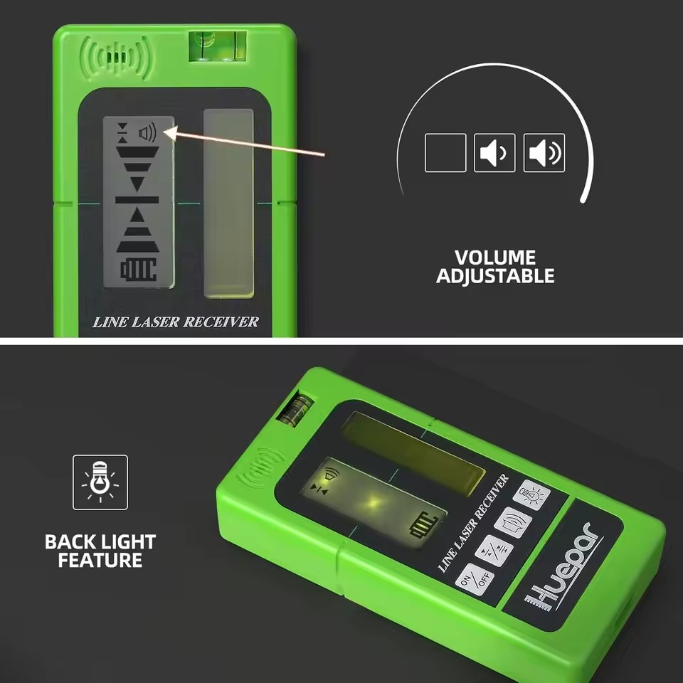 Huepar Laser Receiver LR-5RG f - Level Laser Line ulasan dan harga