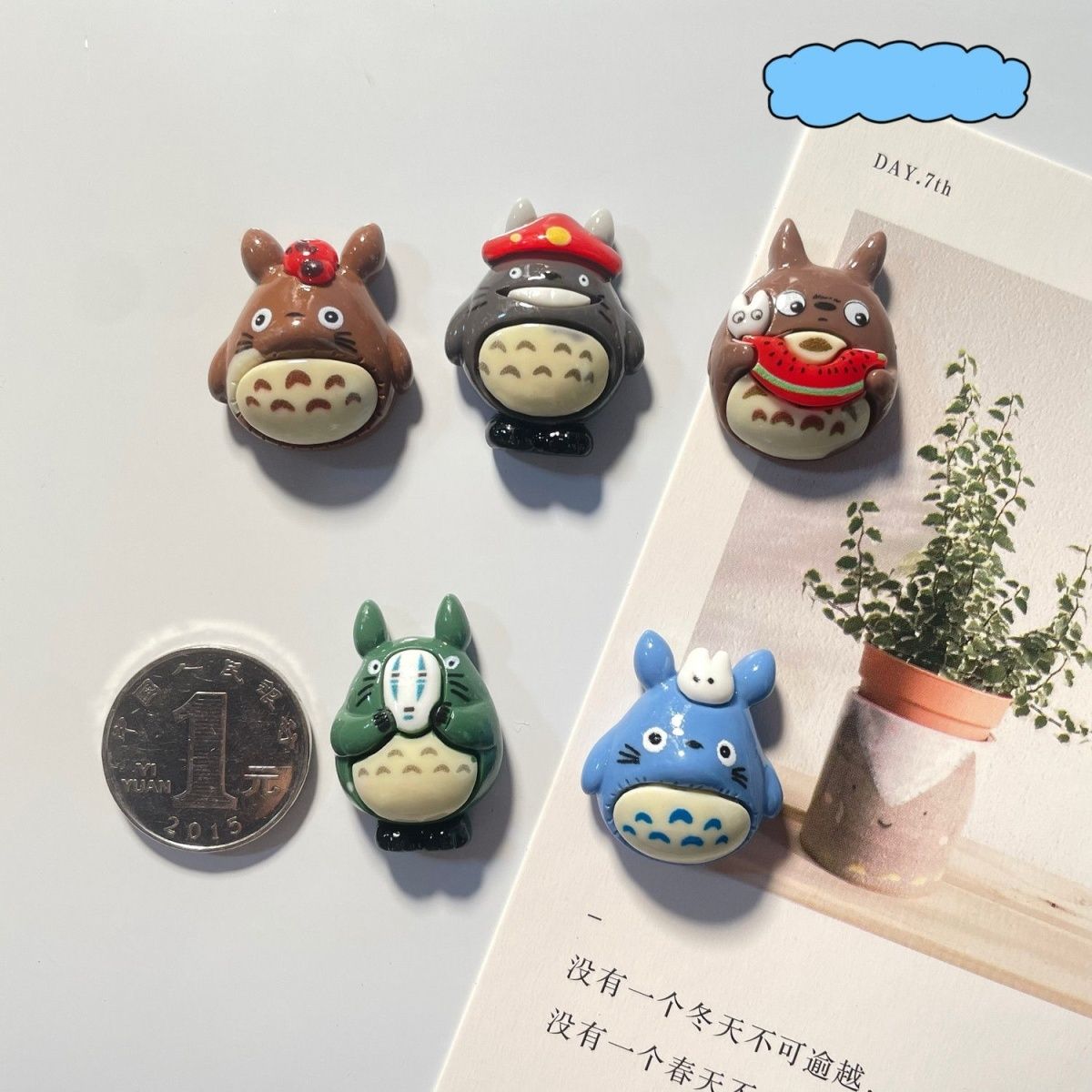 Totoro Anime Resin Fridge Magn - Home Improvement Trends ulasan dan harga