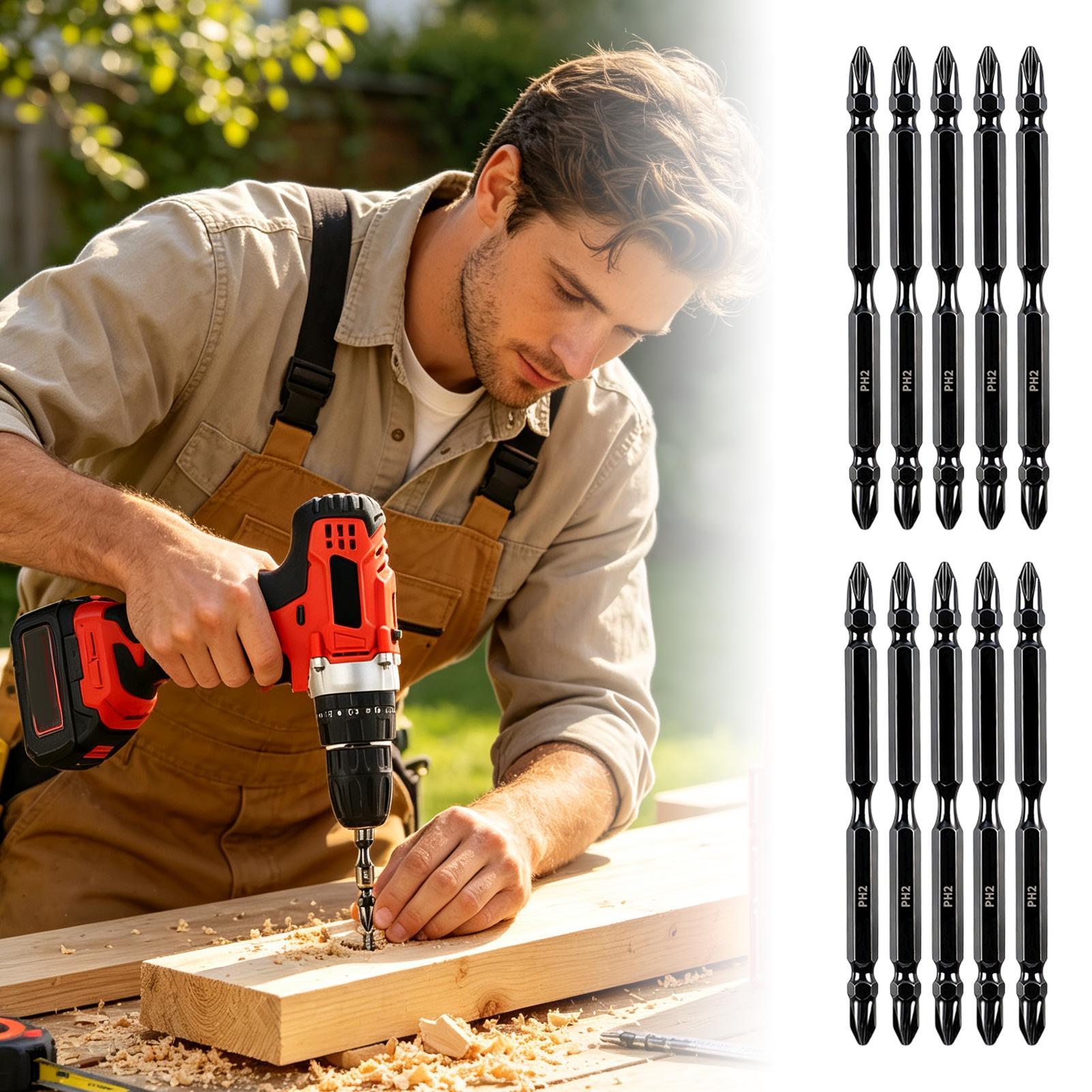 Magnetic Bits Double-Ended Mag - Drill Bit Set ulasan dan harga