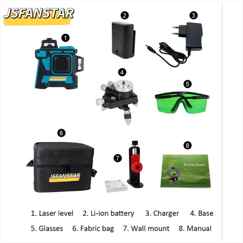 ATV3d 12 Lines Rechargeable Li - Level Laser Line ulasan dan harga