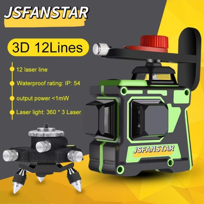ATV3d 12 Lines Rechargeable Li - Level Laser Line ulasan dan harga